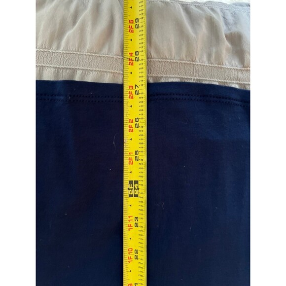 J. Jill wearever collection Blue Pleat Back 3/4 Sleeve Tunic Size XL - Picture 5 of 9